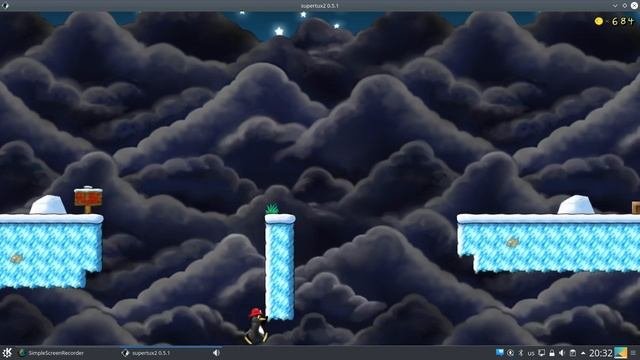 supertux: несколько уровней подряд
