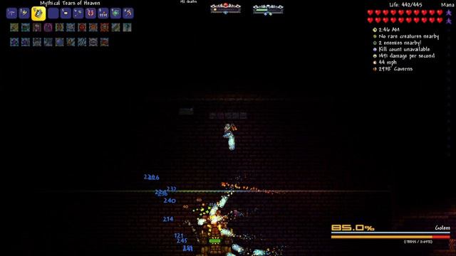 Terraria Calamity: Golem Master Death Mode No Hit All Classes
