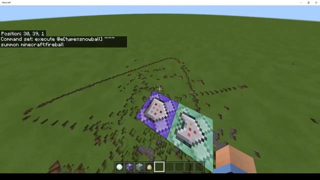 How to THROW FIREBALLS in minecraft bedrock edition