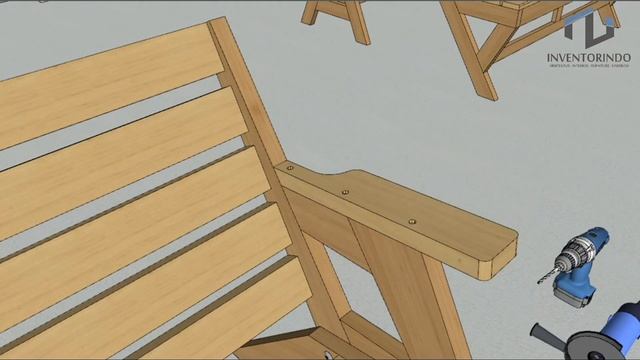 HOW TO MAKE A OUTDOOR FOLDING CHAIR - STEP BY STEP
