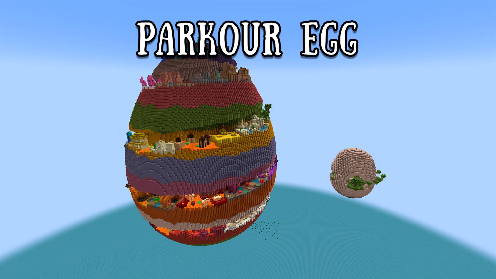 Яйцо и Паркур - Parkour Egg [Прохождение Карты] Майнкрафт