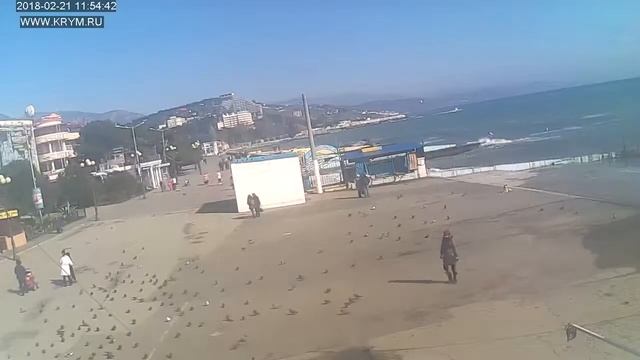 Вебкамера "Морвокзал". Запись 21.02.2018 12:00:04