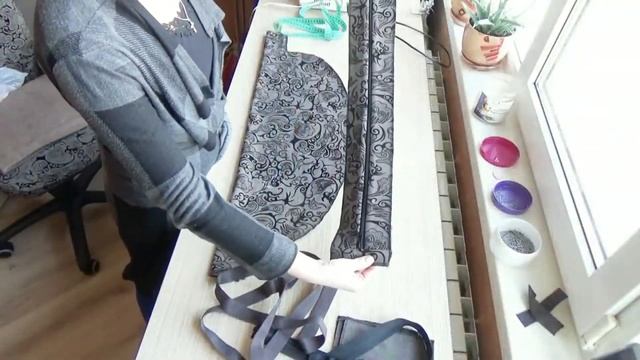 #DIY/ Как пошить ЧЕХОЛ ДЛЯ ФИТНЕС КОВРИКА/ МК/ DIY bag/ DIY包