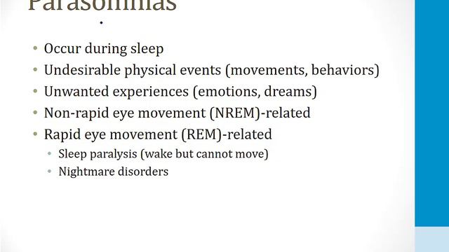 Psychiatry - 2. Pathology - 13.Sleep Disorders atf