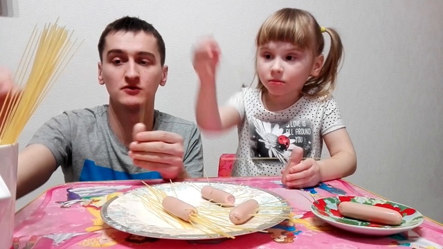 Пробуем волосатые сосиски!Необычный ужин