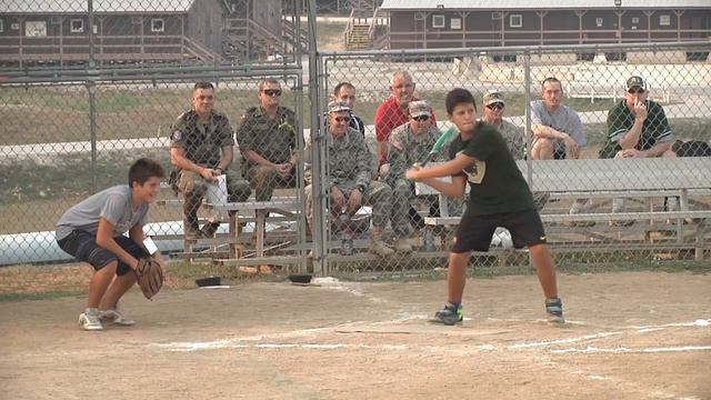Camp Bondsteel Hosts Softball Game