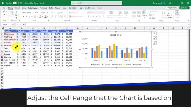 How To Create Excel Column Charts In Minutes! | Office 365