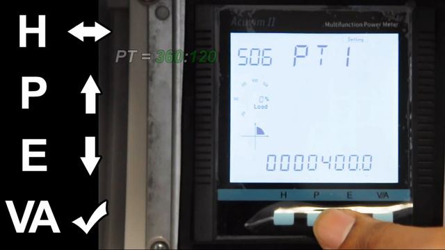 How to Set-Up & Configure PT/CT Ratios on a Power Meter | Accuenergy Acuvim II