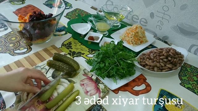 Vineqred  Salatı | Салат Винегрет |Vinaigrette Salad