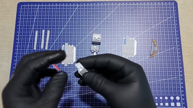 025 - Minecraft - Skeleton Papercraft Toy ?