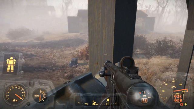 Fallout 4 Прохождение на Русском в режиме Выживания. #89 - Похождения Черного Плаща Ч.2.