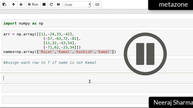#32 Quiz 8 boolean indexing | Neeraj Sharma