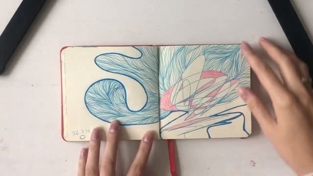Art Journal - red