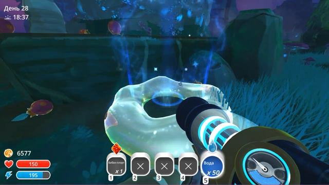 Мерцающий слайм! Переливы!!! - Slime Rancher #8