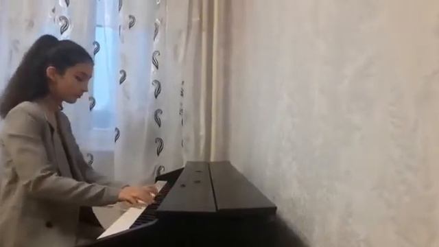 Фридрих Бургмюллер - Этюд N 17 op. 109 - Казарян Софья фортепиано