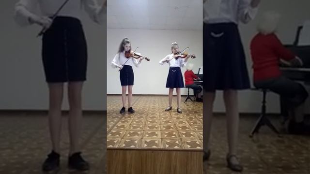 А. Комаровский " Шутка" обр . А Лаптевой