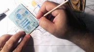 Topps Star Wars Masterwork Sketch Card Drawing by Robert Jimenez R2D2, Mace Windu & Ewok