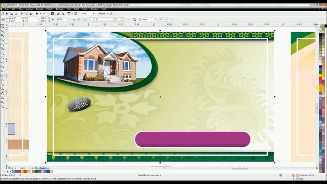 Business Card Backgrounds Design free Download in CDR file Design World Part 2
