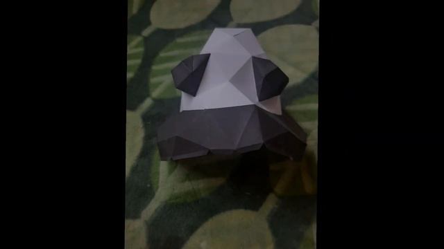Panda papercraft