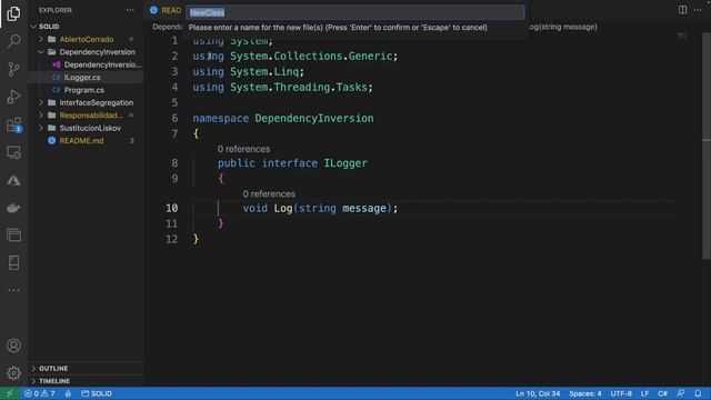 05  Dependency Inversion Principle (Principio de Inversión de Dependencias)