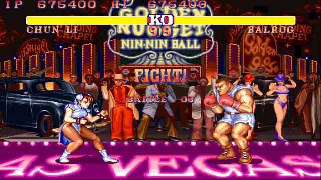 Street Fighter ll: Punishment Chun-li  1080p 60fps [[Rom Hack]]