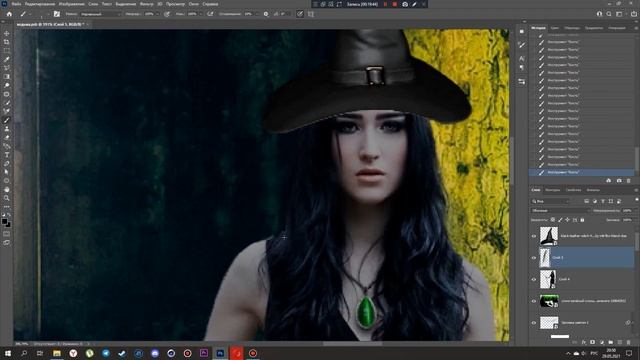 Ведьма | Speed-art | photoshop | PETROVICH ART