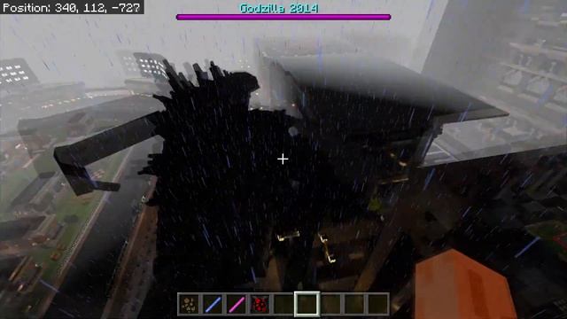Godzilla (2014) - All Godzilla minecraft - MMCRAFT TV