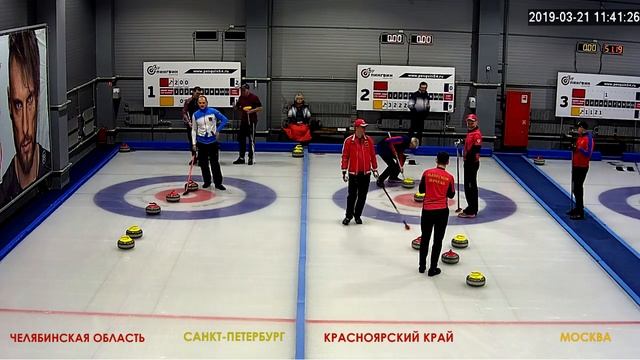 ЧР по спорту глухих (кёрлинг) 2019г.