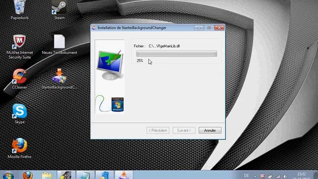 How to change your Wallpaper in Windows 7 Starter (Tutorial)HD with DL
