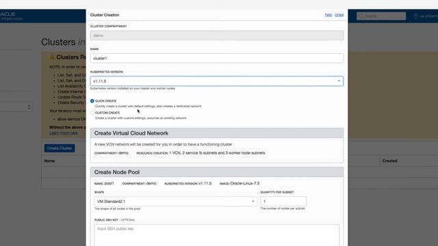 Quick Demo: Oracle Container Engine and Cloud Infrastructure Registry