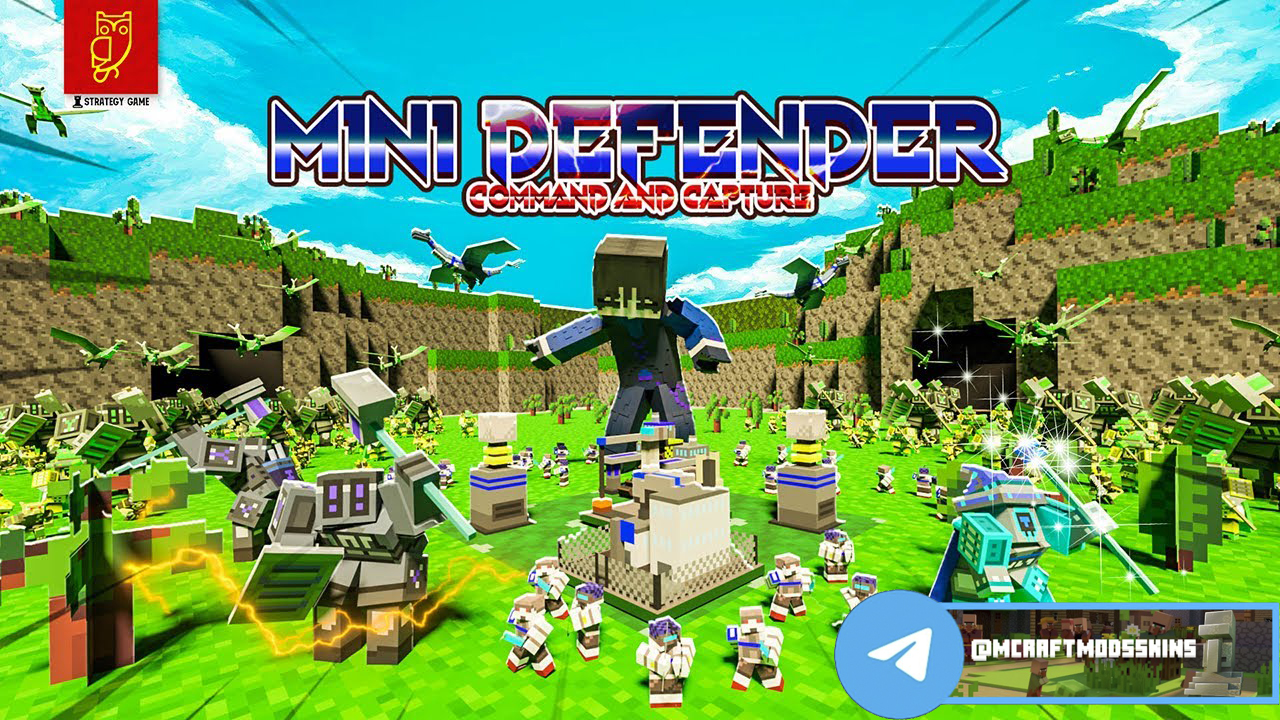 Minecraft Bedrock DLC Mini Defender