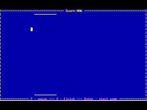 Arkanoid на Turbo Pascal (часть 2)