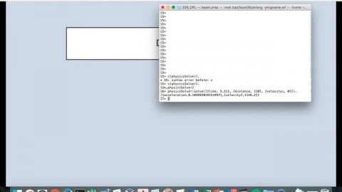 Simple Physics Solver in Erlang