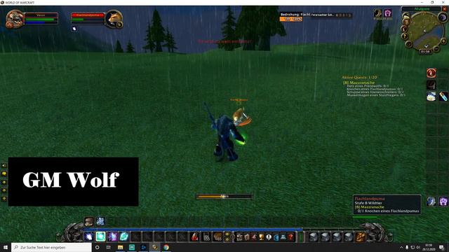 Mazzranache | WoW Quest | GM Wolf | World of Warcraft Classic | HD