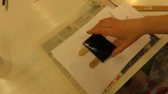 Tutorial 4: Black and White Enamels to Create a Silhouette
