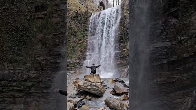 Водопад №3 на 3-ем притоке реки Кутарка