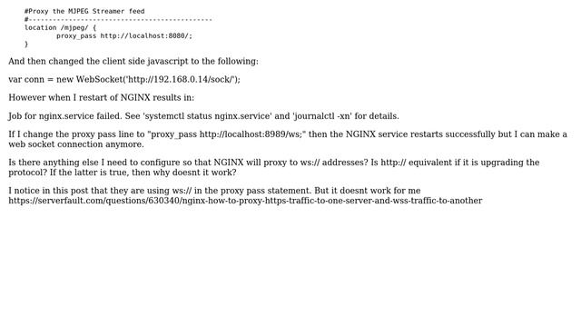 DevOps & SysAdmins: NGINX Proxy Setup for ws:// protocol