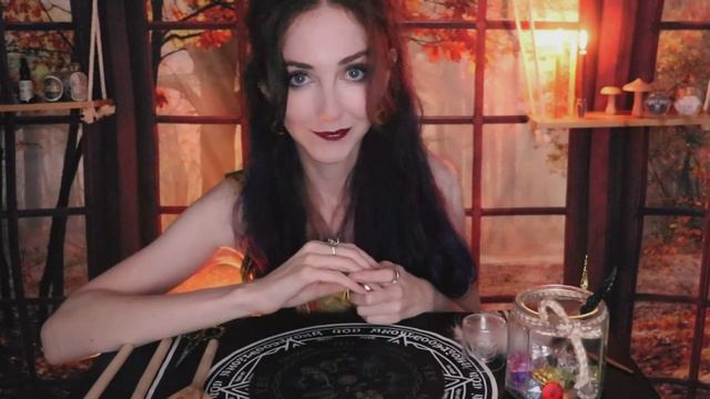 [VisualSounds1 ASMR] Autumn Witch Predicts Your Future