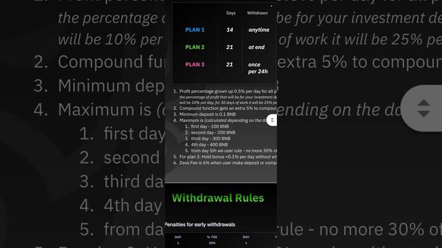 231% САМЫЙ БОЛЬШОЙ И БЫСТРЫЙ ДОХОД В ИНТЕРНЕТЕ НА СМАРТ-КОНТРАКТЕ BNB BINANCE ИГРА
