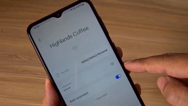 How to show Wi-Fi password without QR