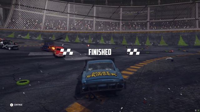 Wreckfest Demo Derby @ The Thunderbowl With Roadcutter! (Daily Challenge)