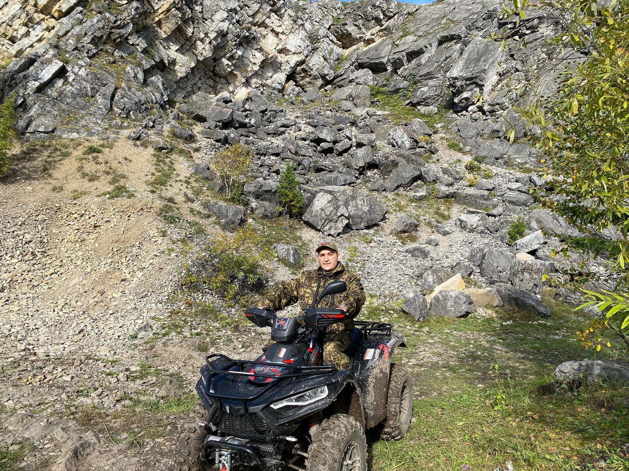 Квадроцикл LINHAI - YAMAHA 400 выезд на Белый Камень 11.09.2023