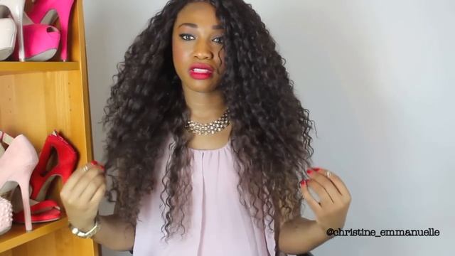 Outre Synthetic Lace Front Batik Peruvian Wig Review