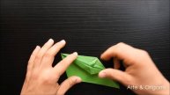 Origami Loro. Como Hacer un Loro Origami de Papel Fácil SIN TIJERAS
