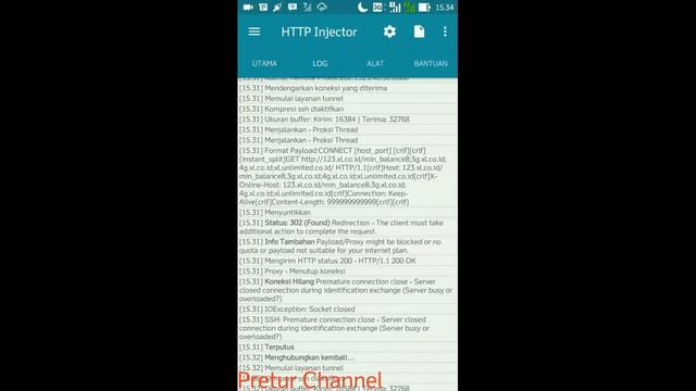 Cara Mengatasi HTTP INJECTOR Error 302(FOUND) - Payload/Proxy Blocked