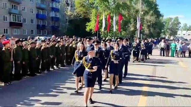 На празднике