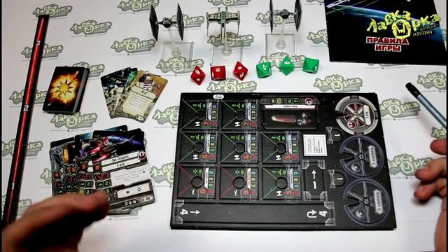 Анбоксинг Стартера Star Wars X-Wing: Что внутри коробки?
