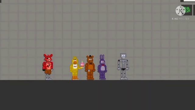 МОД НА ФНАФ В MELON PLAYGROUND!!!