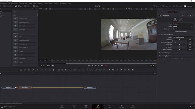 How to Fix Fisheye Lens Distortion in DaVinci Resolve