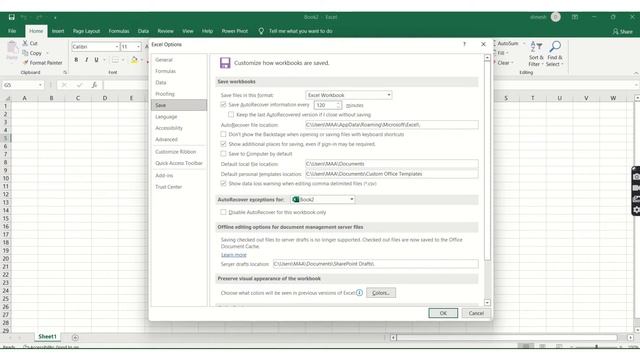 Achanak se file  band ho jaye to ghabrana nahi....autorecover file in excel?